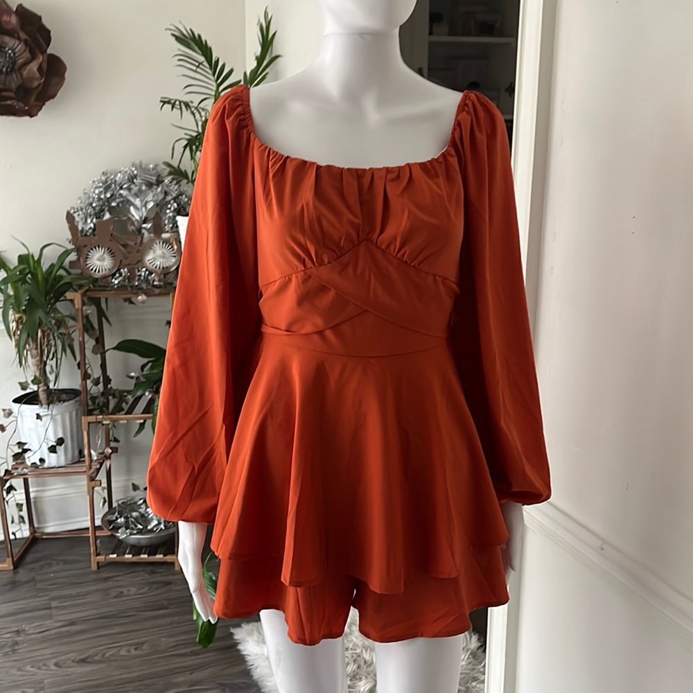 Off shoulder Romper